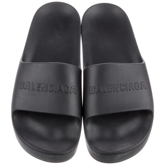Balenciaga Rubber Slides Size 41 - Picture 1 of 5